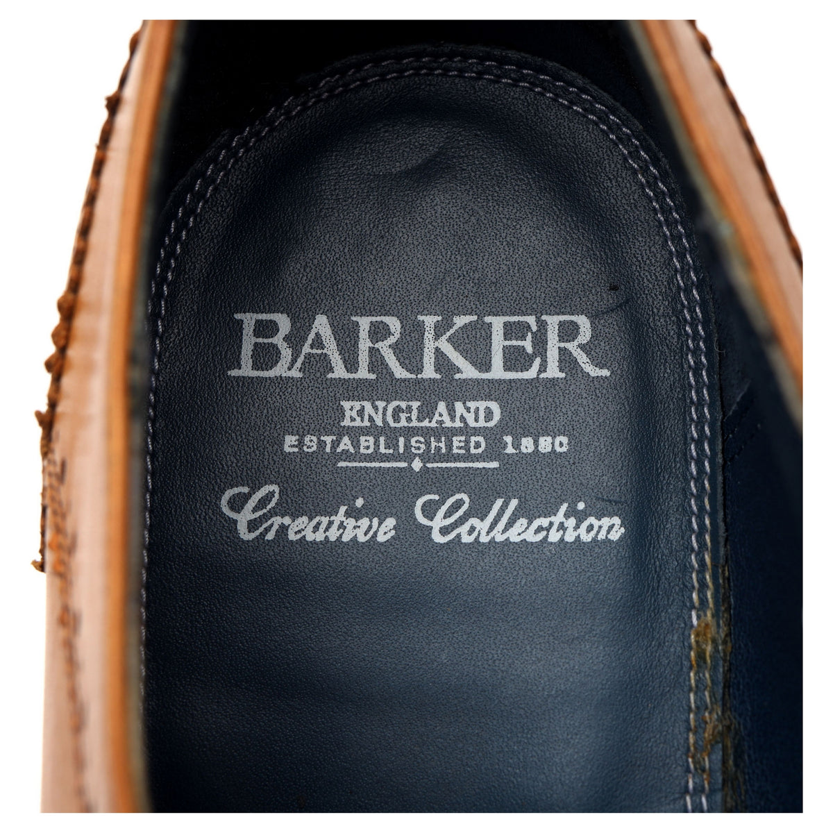 &#39;Blake&#39; Tan Brown Leather Derby UK 10 F