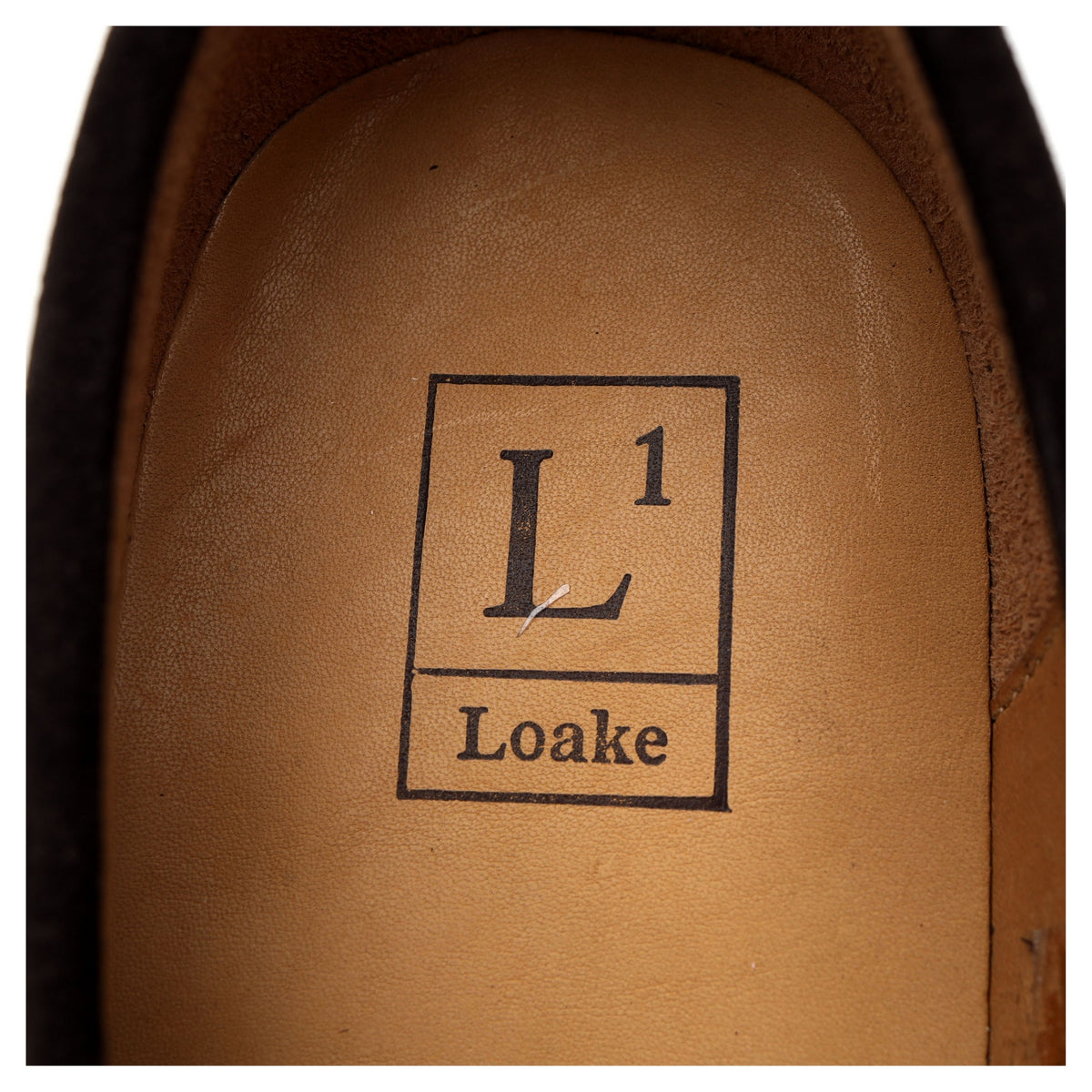 &#39;256&#39; Dark Brown Suede Loafer UK 7.5 F