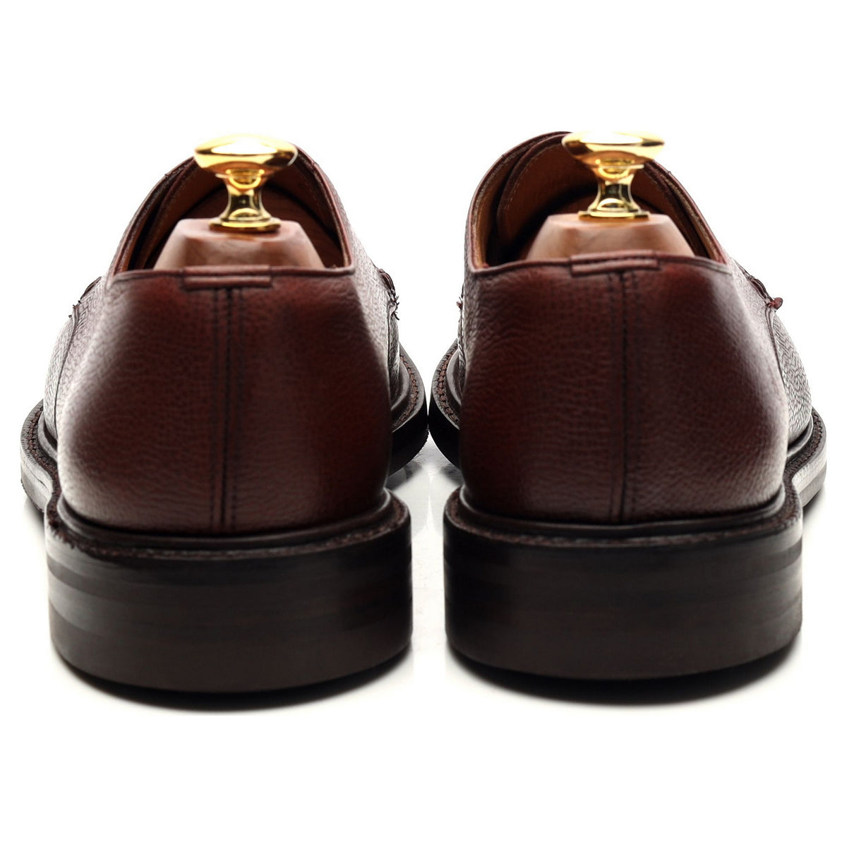 &#39;Troon&#39; Brown Leather Derby UK 9.5 F