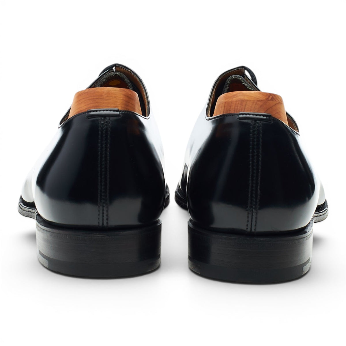 'Consul' Black Leather Oxford UK 10 G