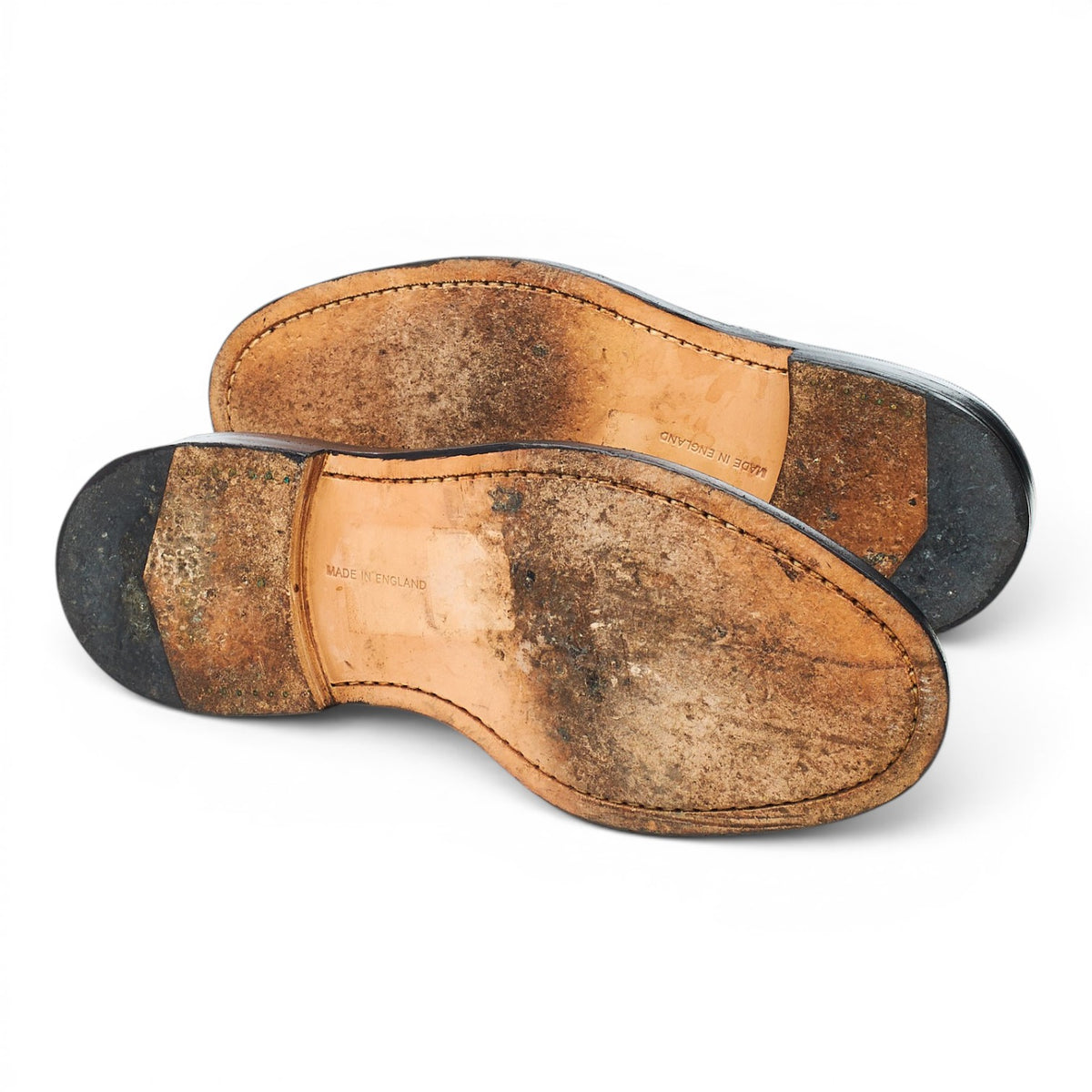 'Bourton' Black Leather Derby Brogues UK 7