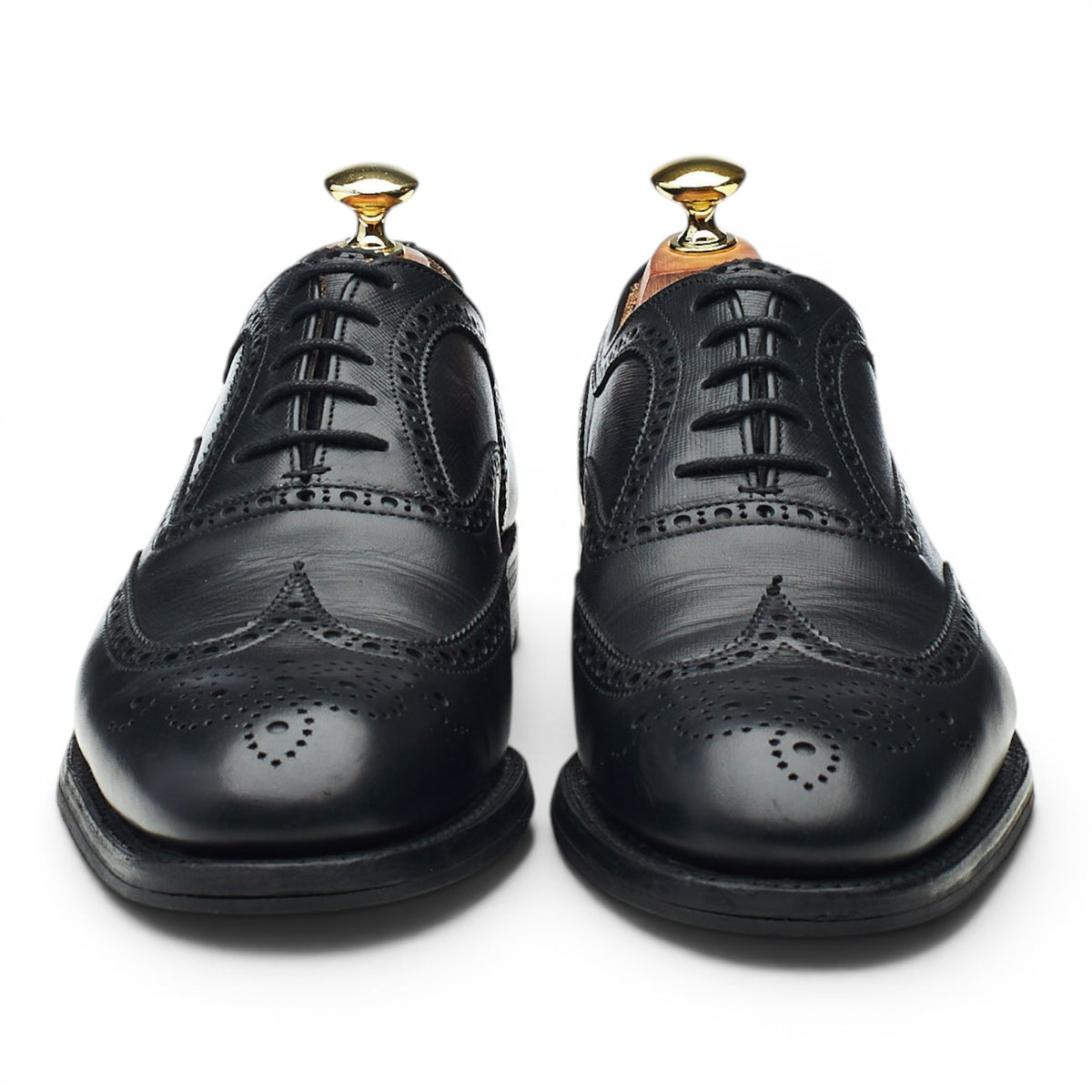Bodileys 'Hamilton Stanford' Black Leather Oxford Brogues UK 6.5 F
