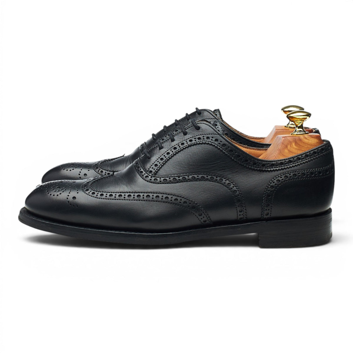 Bodileys 'Hamilton Stanford' Black Leather Oxford Brogues UK 6.5 F
