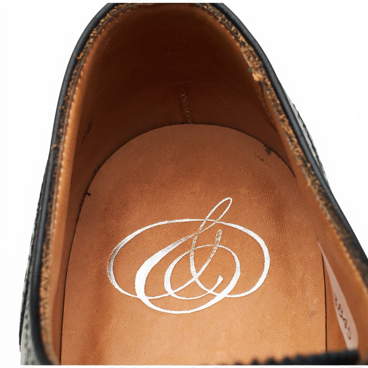 Bodileys 'Hamilton Stanford' Black Leather Oxford Brogues UK 6.5 F