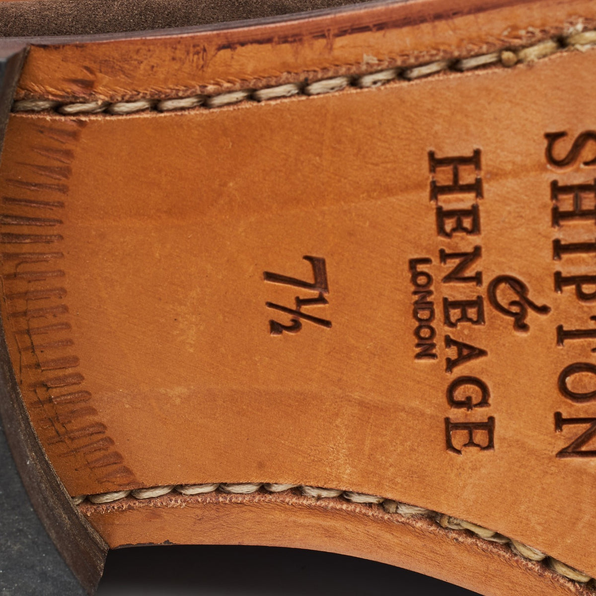 'Dart' Dark Brown Suede Tassel Loafers UK 7.5