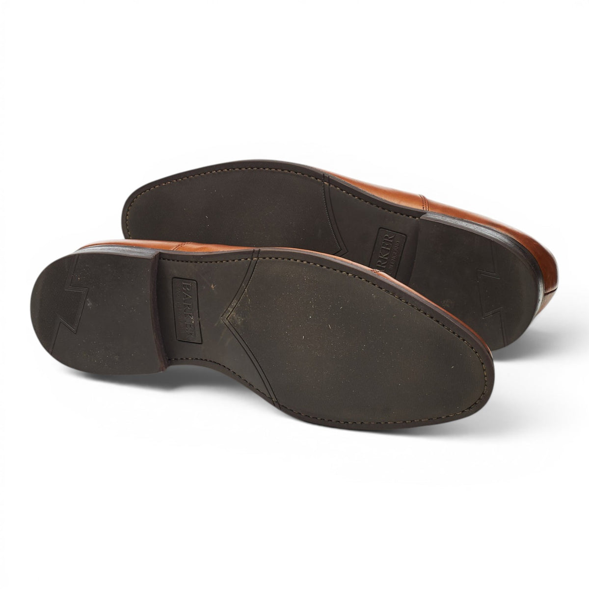 'Burton' Tan Brown Leather Oxford UK 9 F