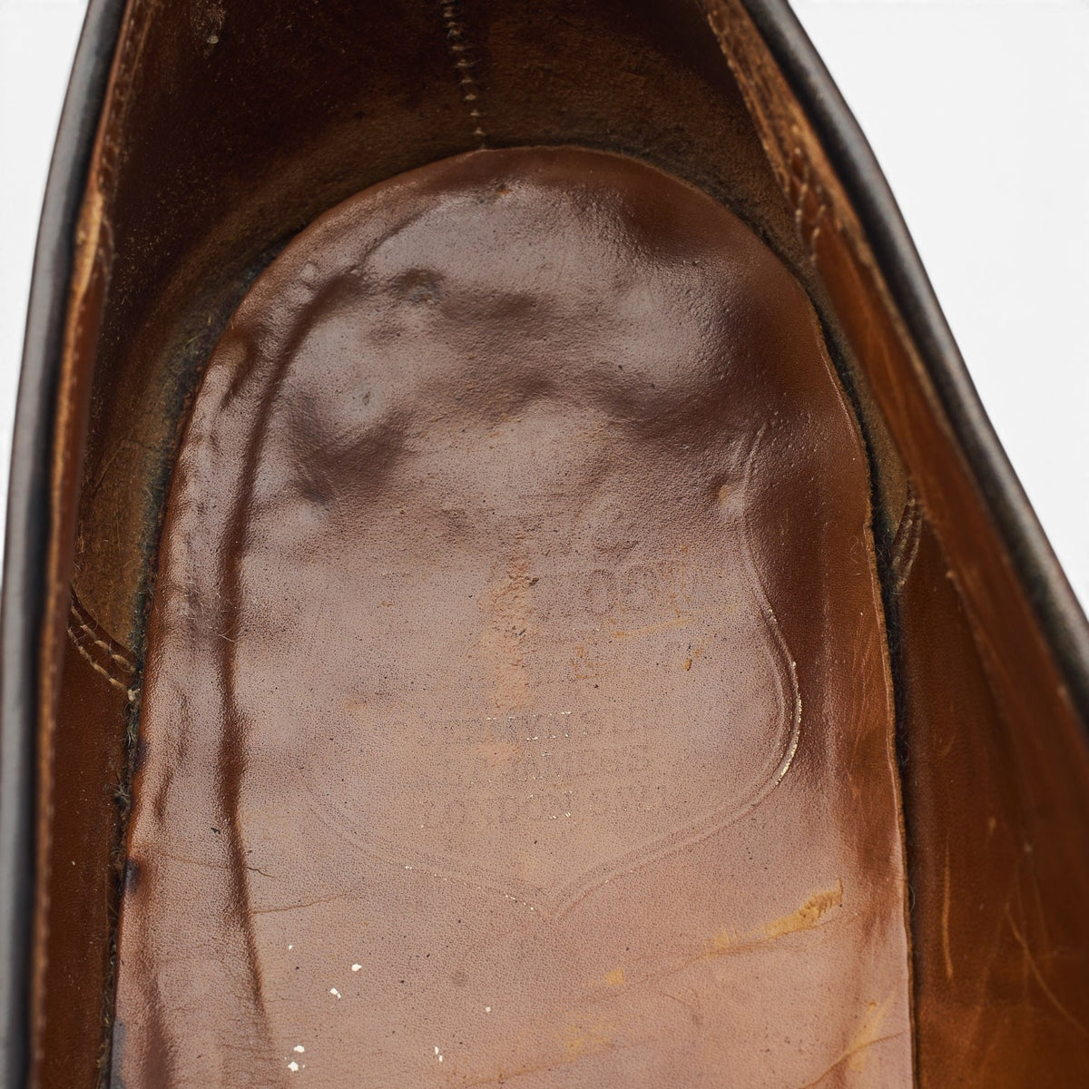 New & Lingwood Burgundy Cordovan Leather Tassel Loafers UK 10.5 E