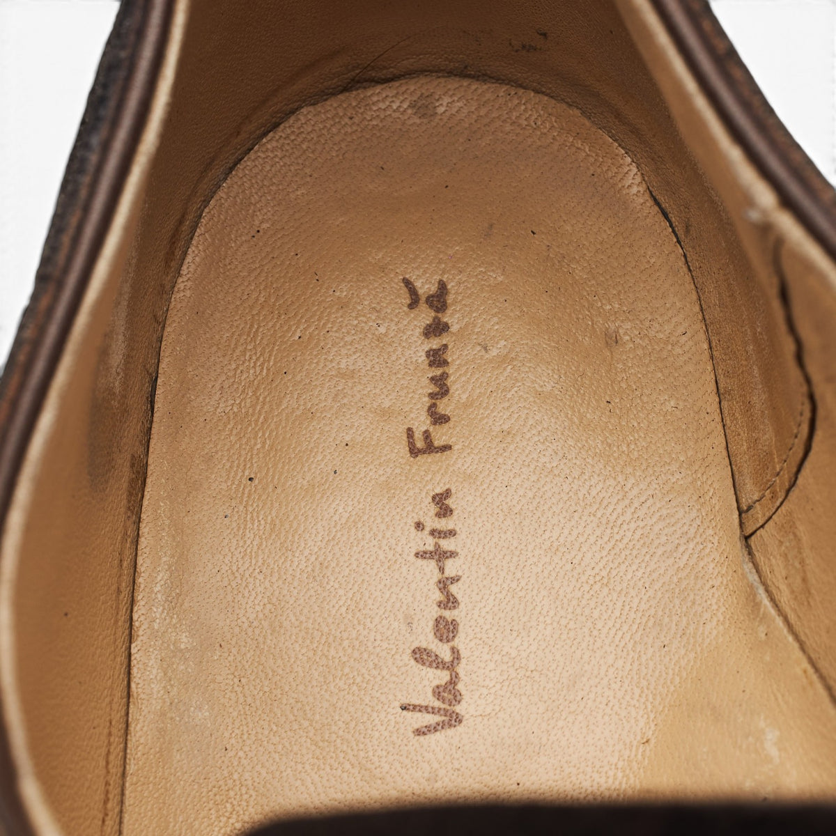 Bespoke Dark Brown Suede Double Monk Strap UK 8.5 F