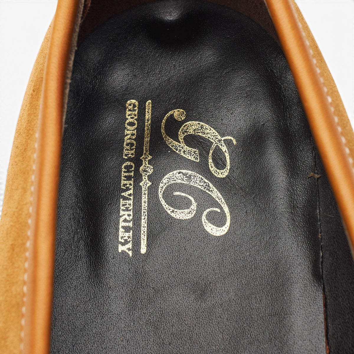 'Bradley II' Tan Brown Suede Loafers UK 11 E