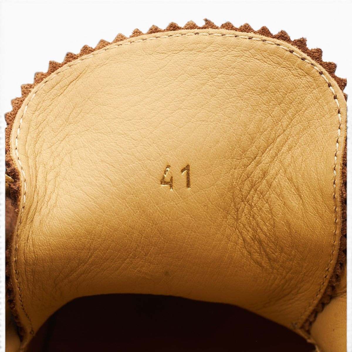 Brown Suede Derby Brogues UK 7 EU 41