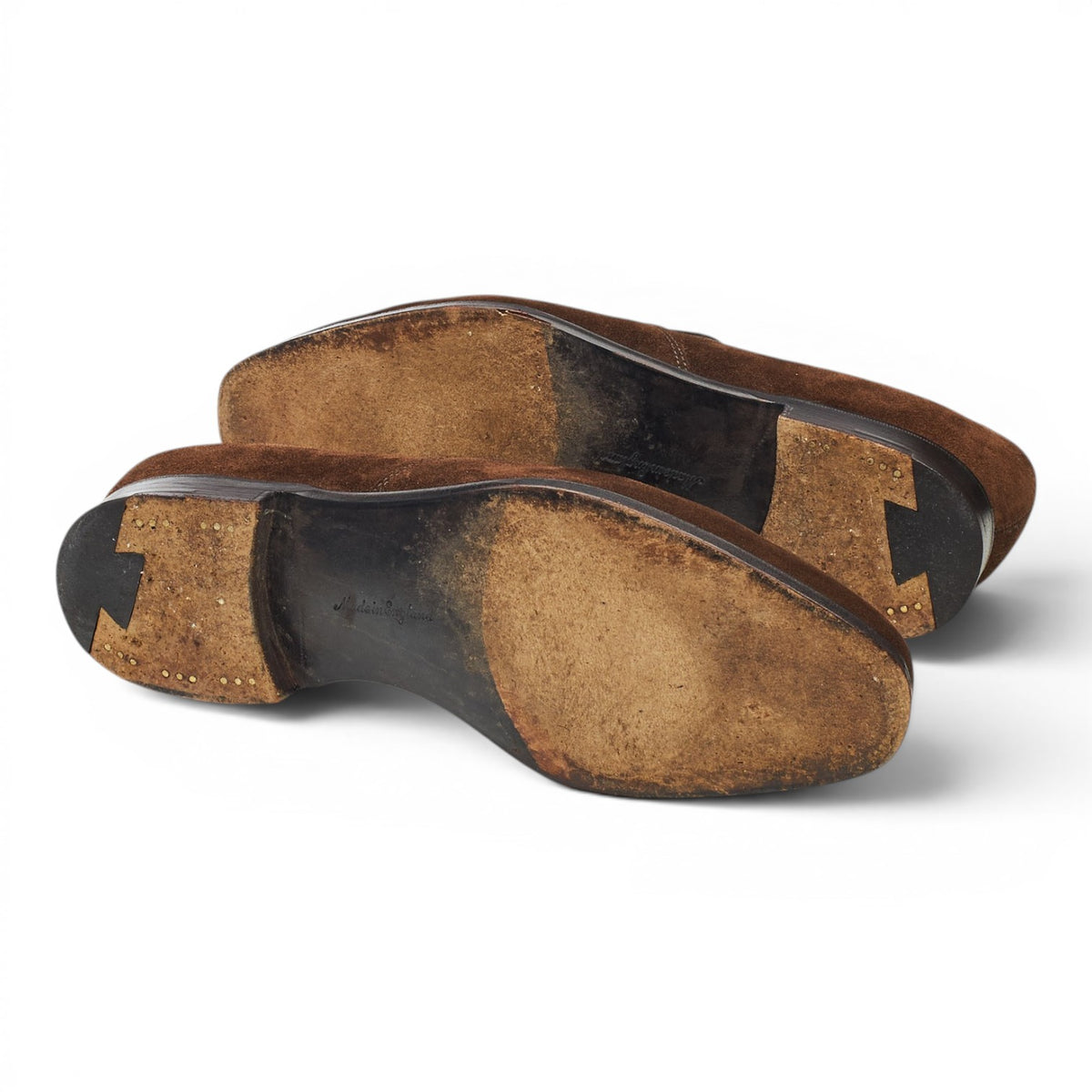 Bel y Cia Dark Brown Suede Loafers UK 7 F