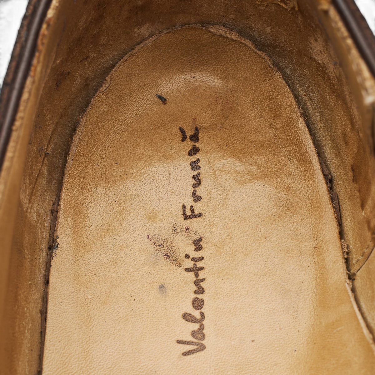 Bespoke Dark Brown Suede Double Monk Strap UK 8.5 F