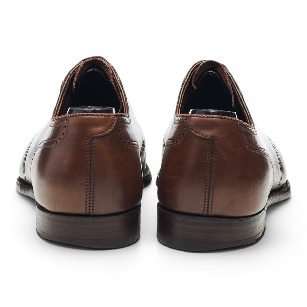 Dark Brown Leather Oxford Brogues UK 7 E