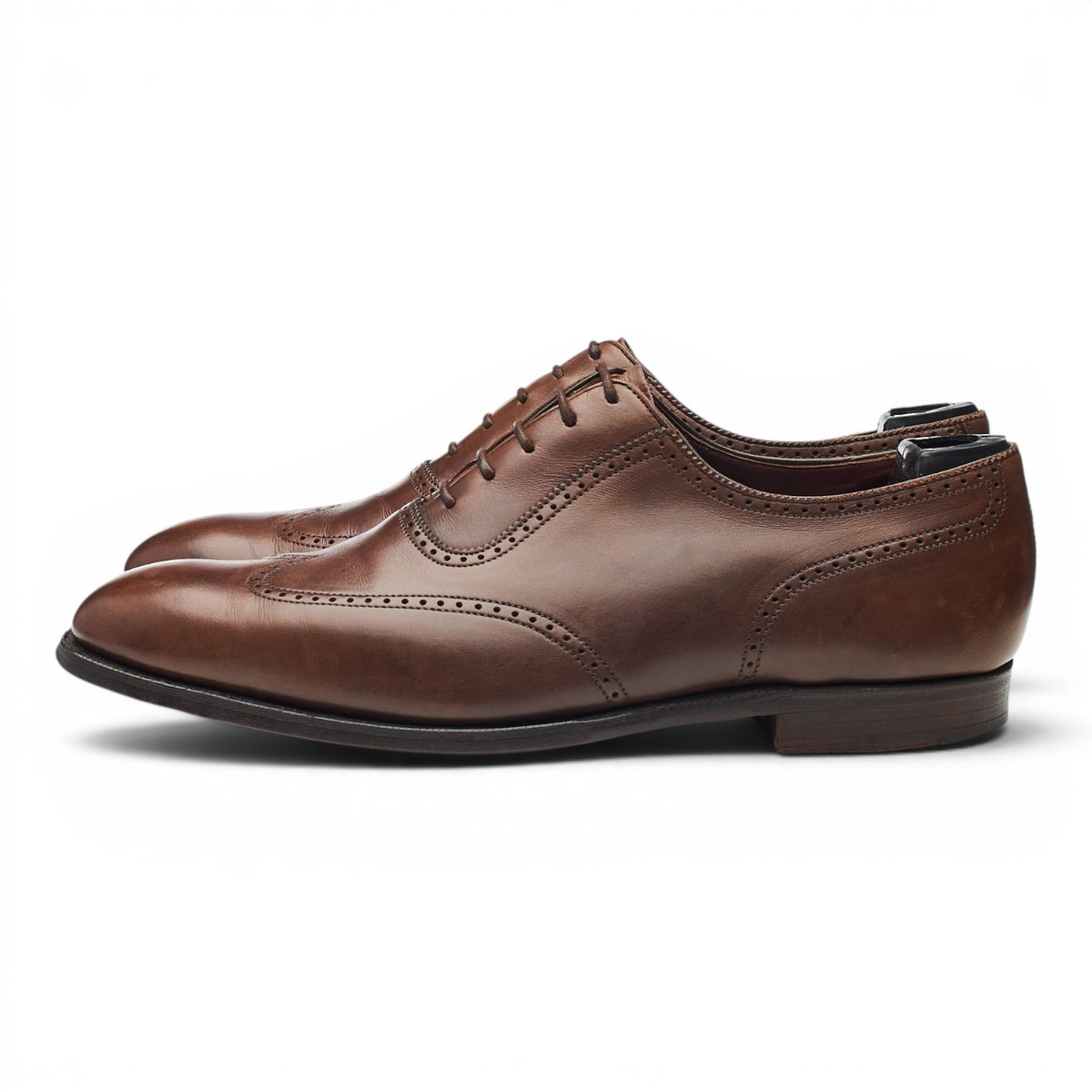 Dark Brown Leather Oxford Brogues UK 7 E