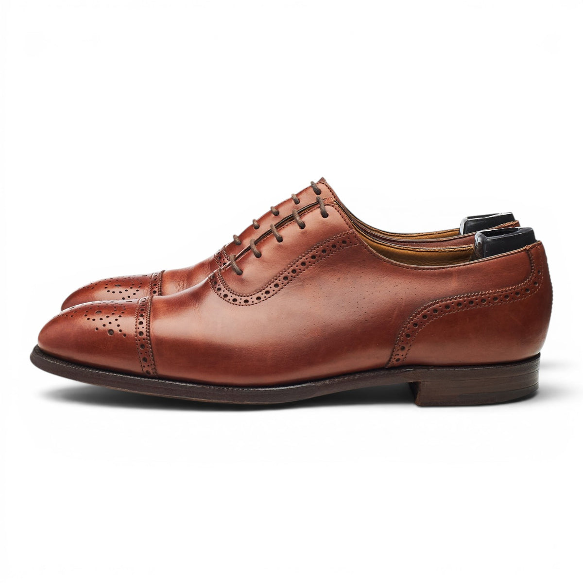 Brown Leather Oxford Brogues UK 6.5 E