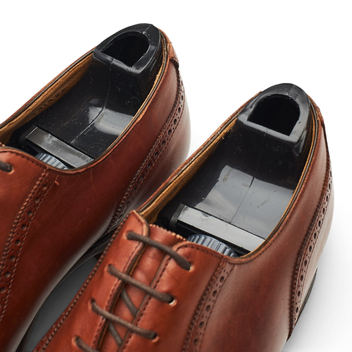 Brown Leather Oxford Brogues UK 6.5 E