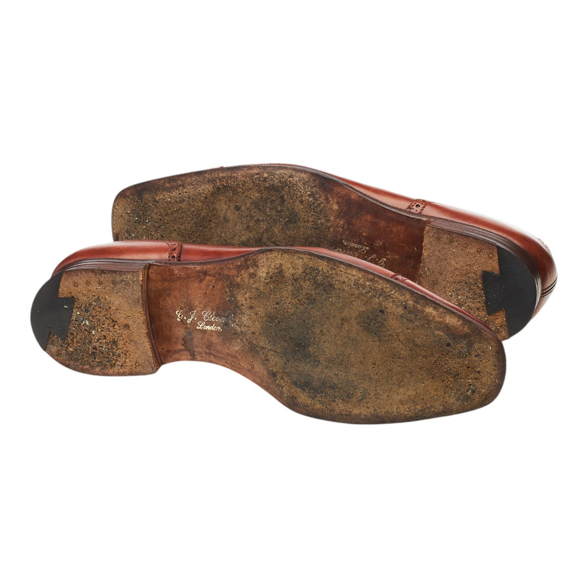 Brown Leather Oxford Brogues UK 6.5 E