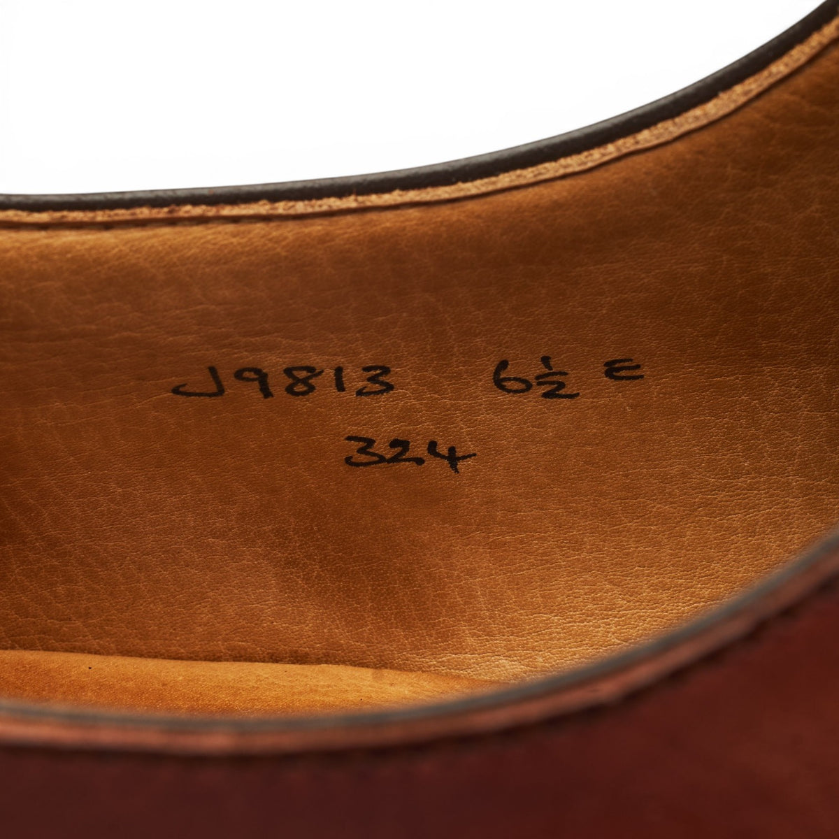 Brown Leather Oxford Brogues UK 6.5 E