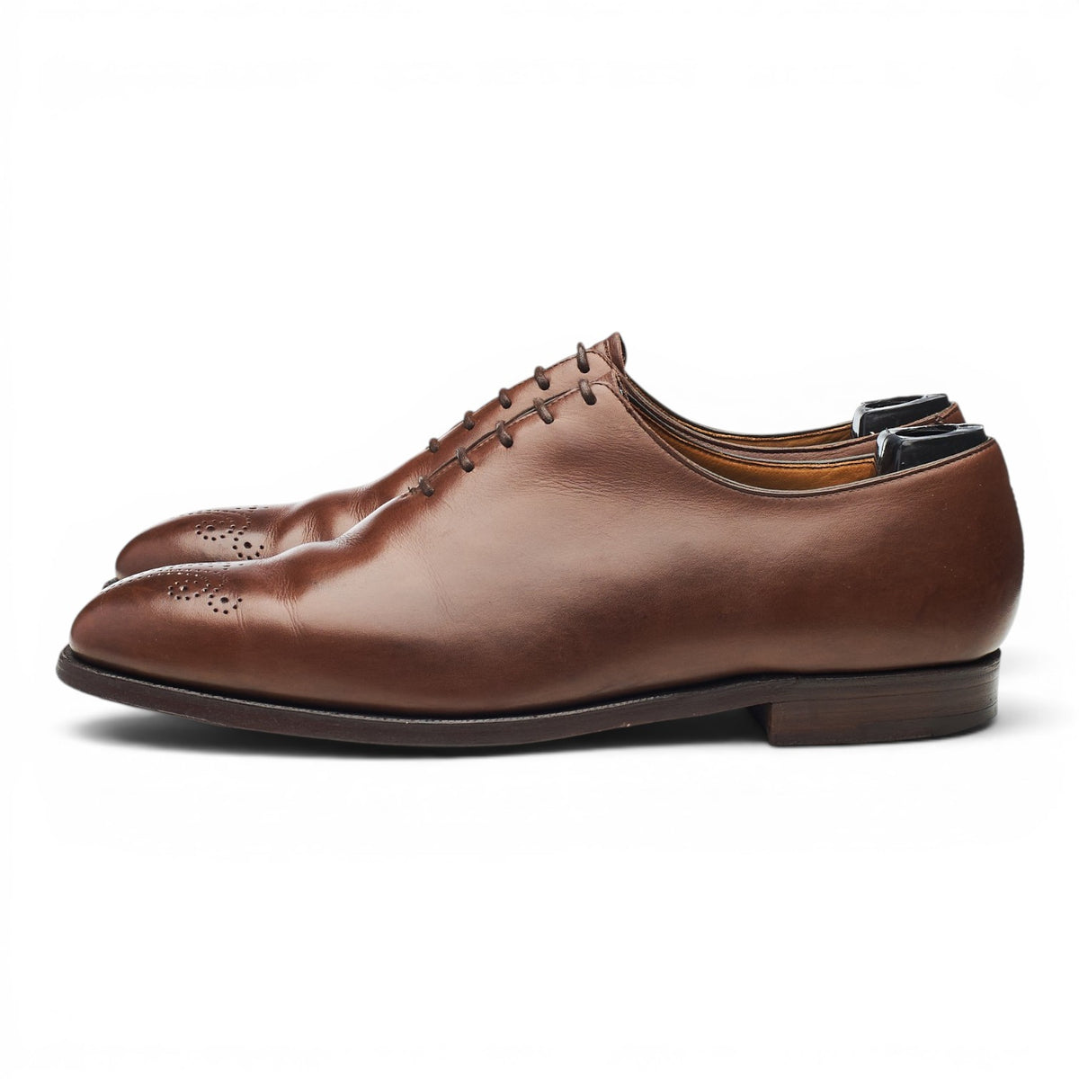 Brown Leather Wholecut Oxford UK 7 E