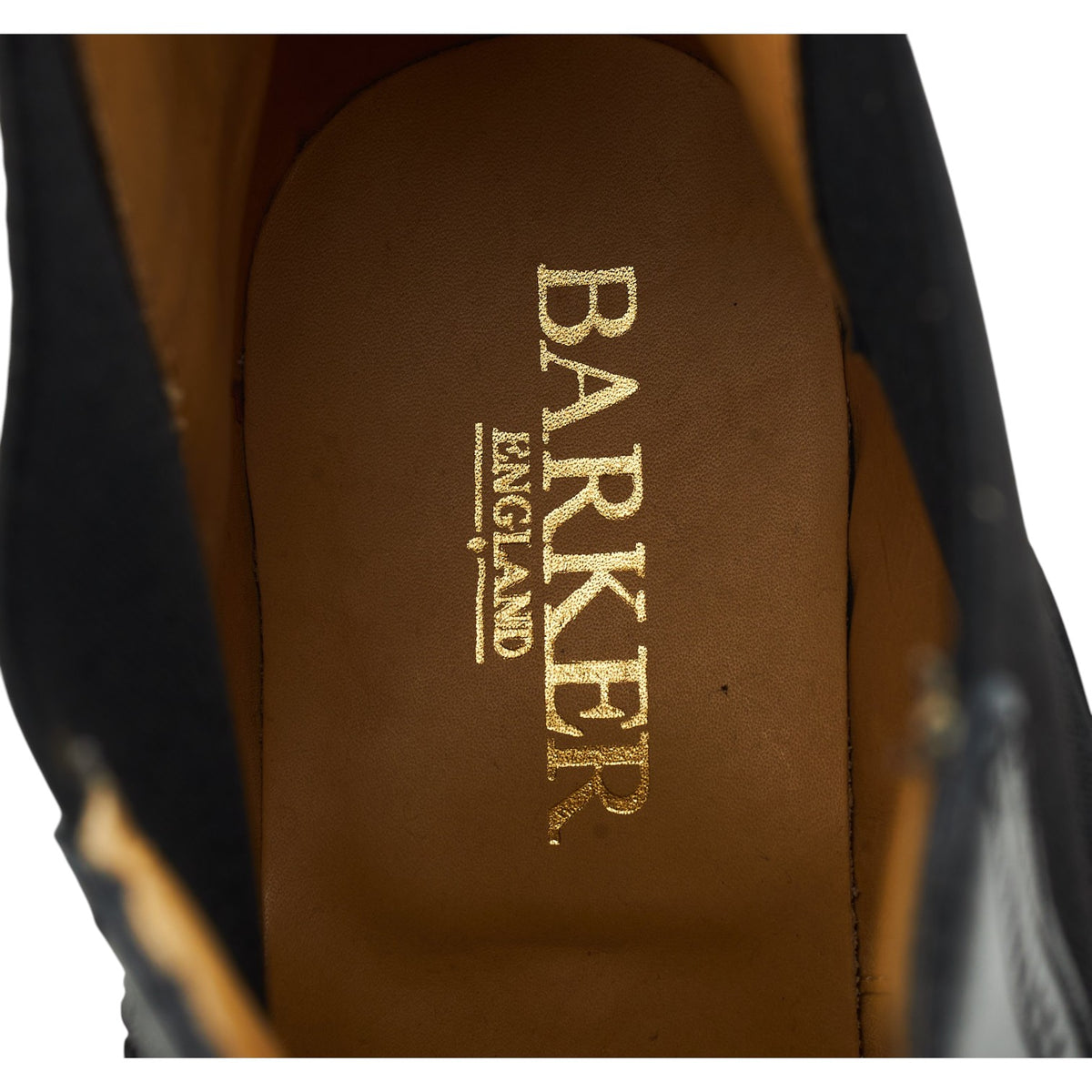 'Luxembourg' Black Leather Chelsea Boots UK 10.5 G