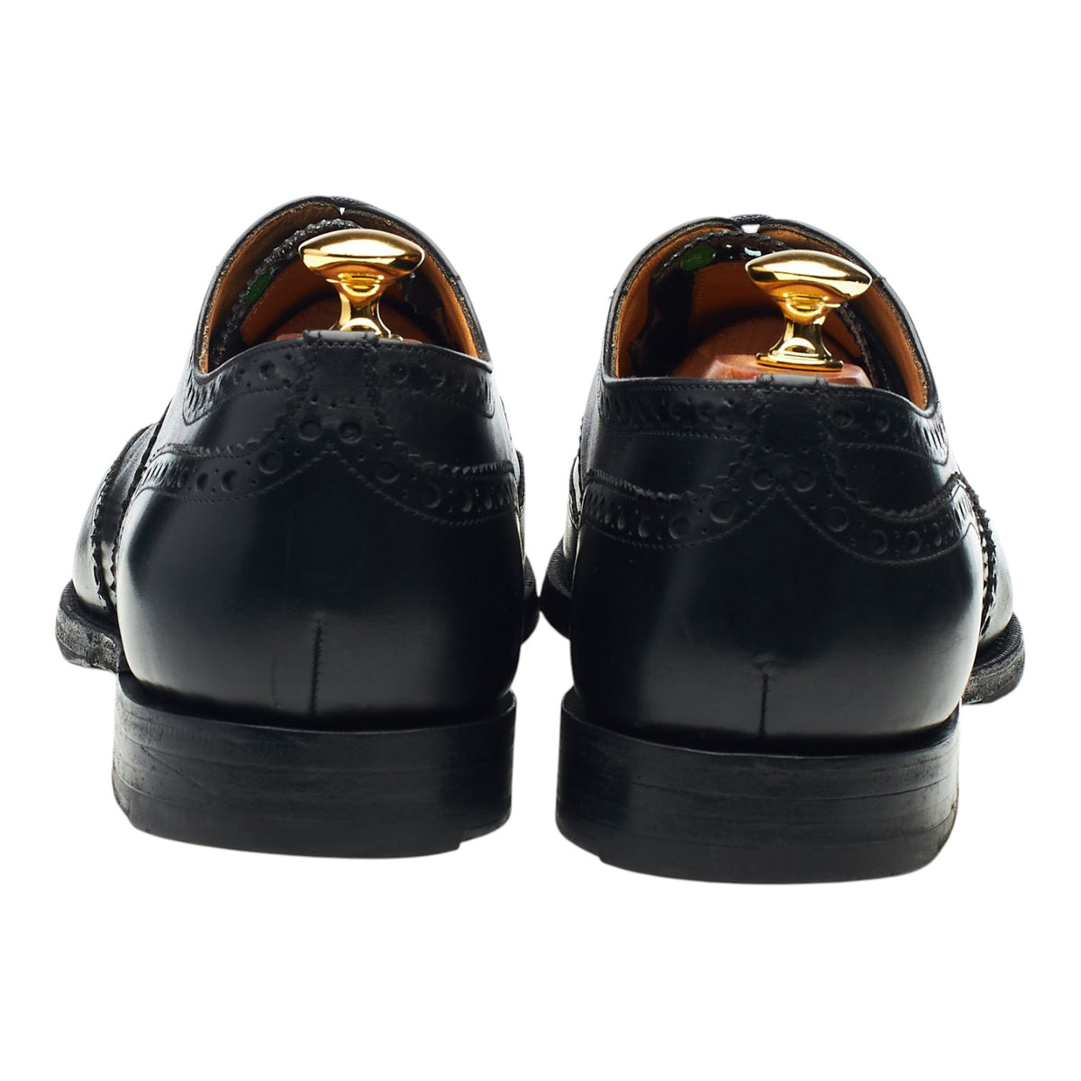 'Brisbane' Black Leather Oxford Brogues UK 9 G