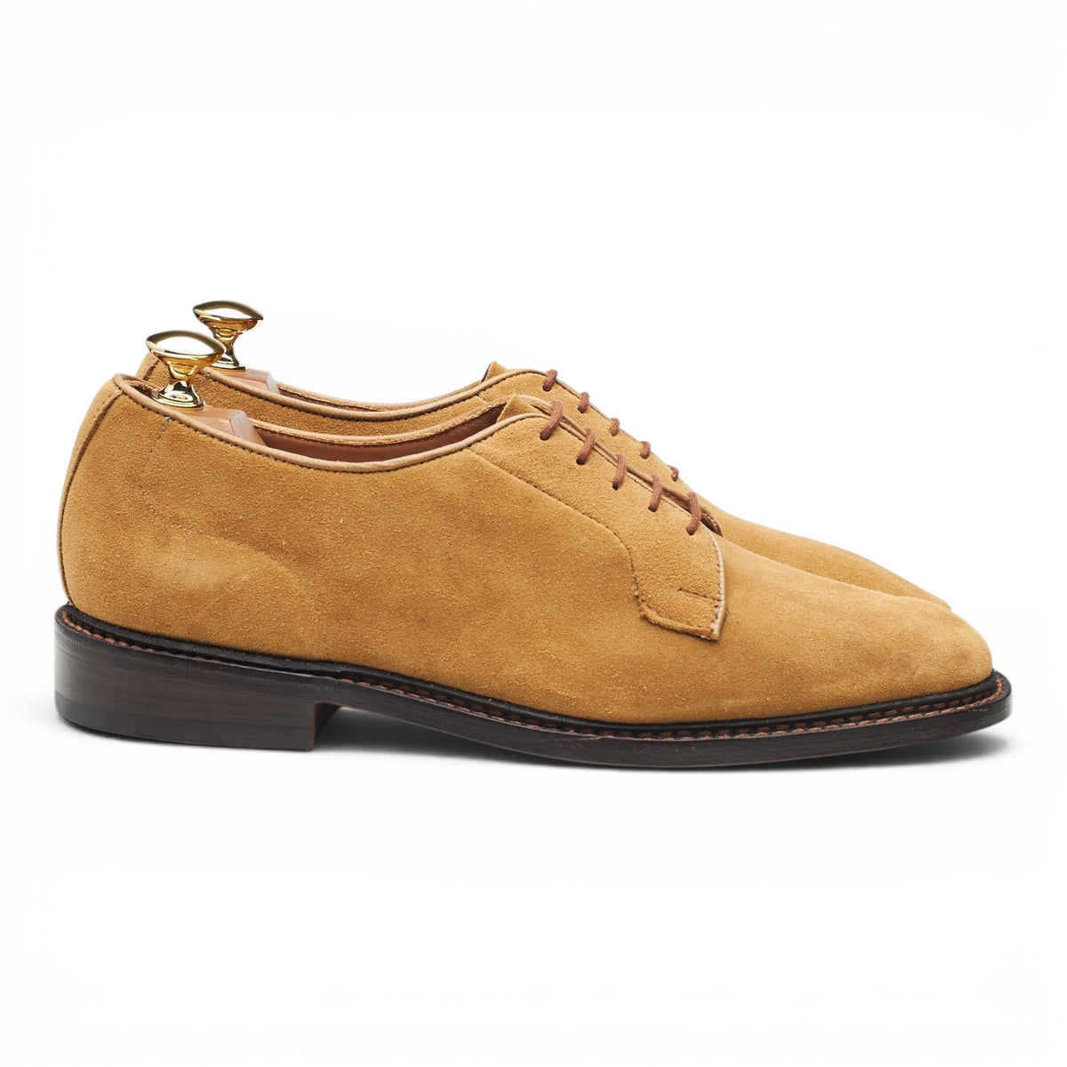 'Robert' Beige Suede Derby UK 6.5