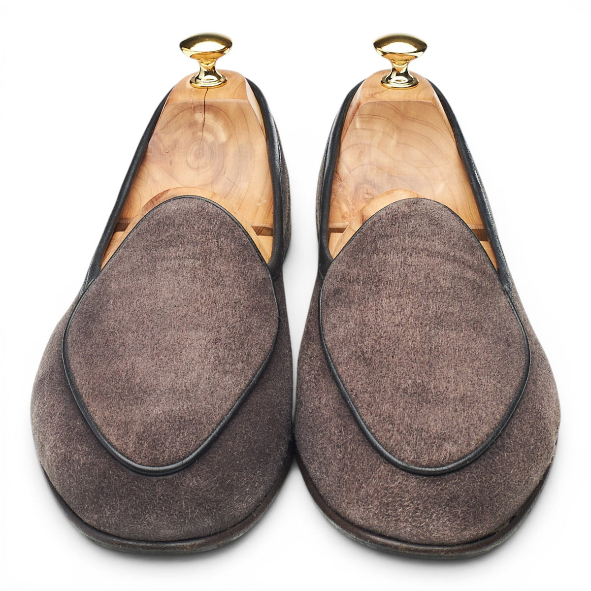 'Sagan Classic' Grey Suede Slip On Loafers UK 11 / UK 11.5