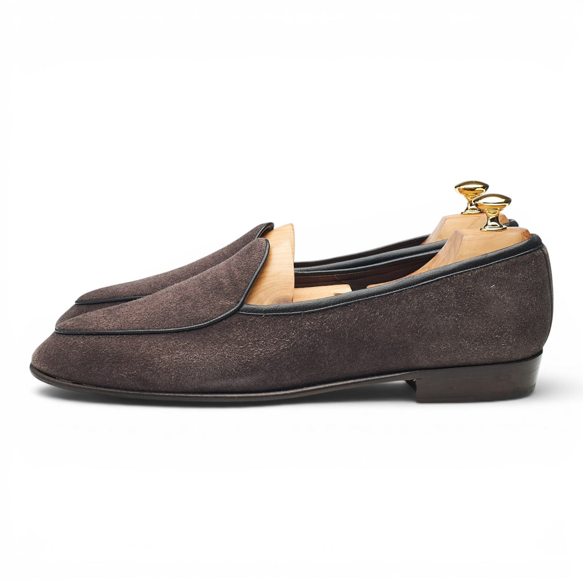 'Sagan Classic' Grey Suede Slip On Loafers UK 11 / UK 11.5