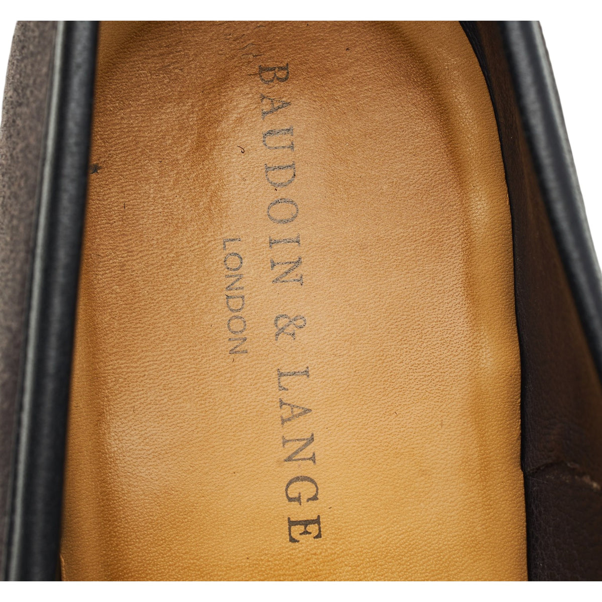'Sagan Classic' Grey Suede Slip On Loafers UK 11 / UK 11.5