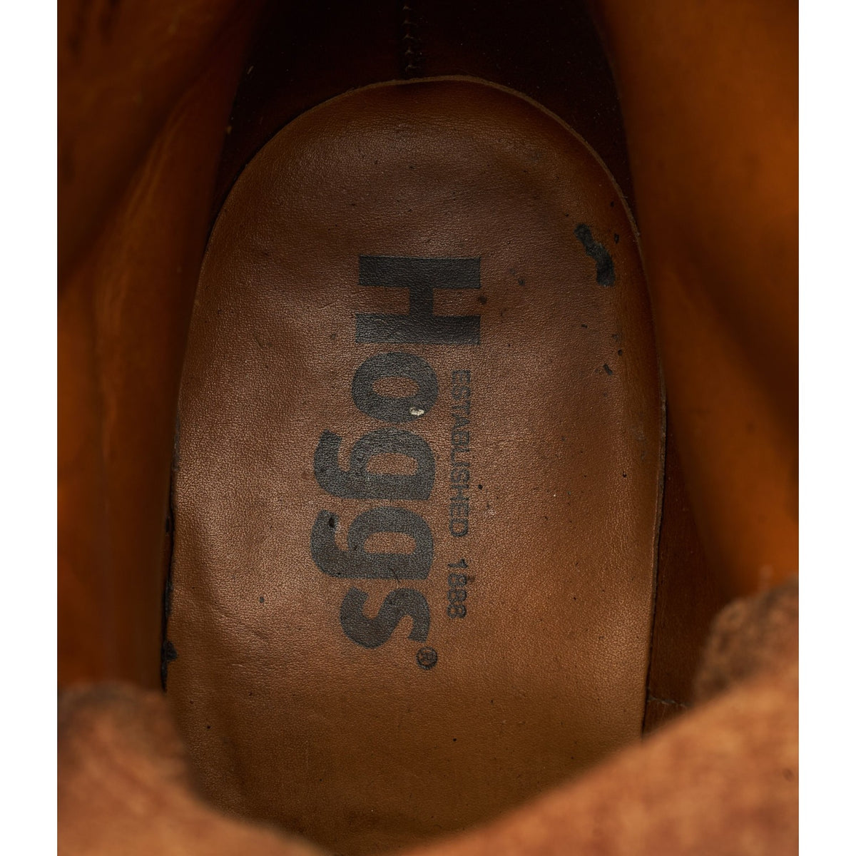Hoggs of Fife Tan Brown Leather Brogue Boots UK 7 FX