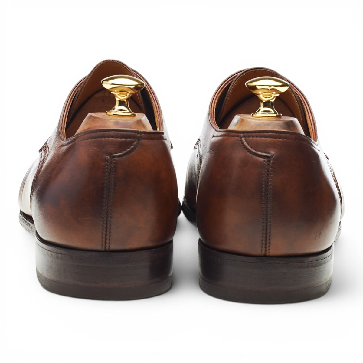 'Chelmsford' Brown Museum Leather Derby UK 10.5 E