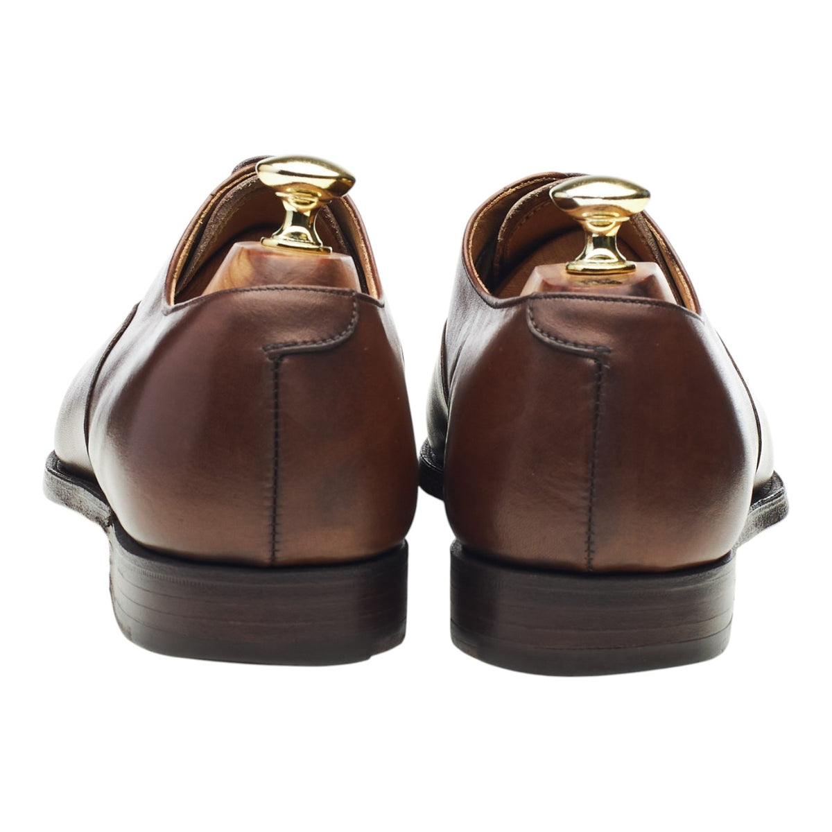'Hallam' Dark Brown Leather Oxford UK 7 E
