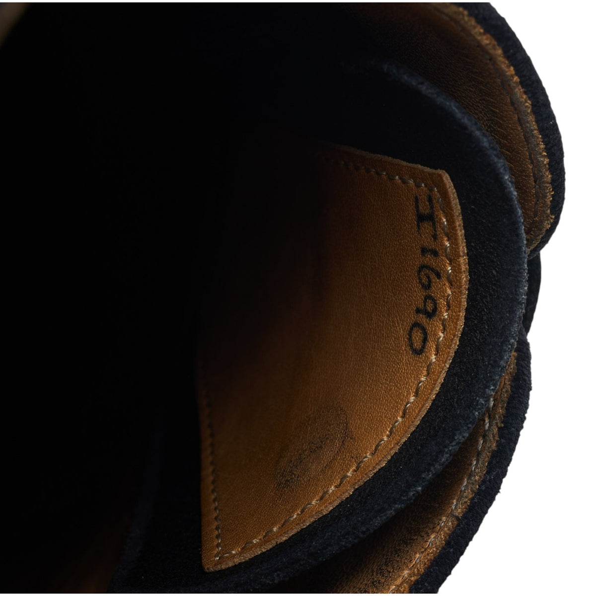 'Berlin' Navy Blue Suede Oxford Brogues UK 9.5 G