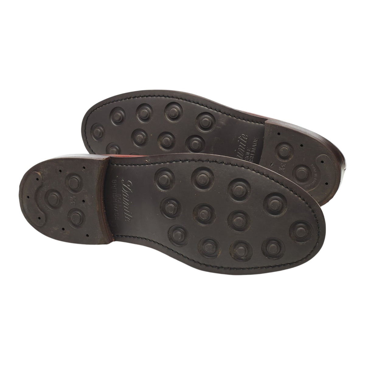 'Nairn' Brown Grain Leather Derby UK 7.5 F