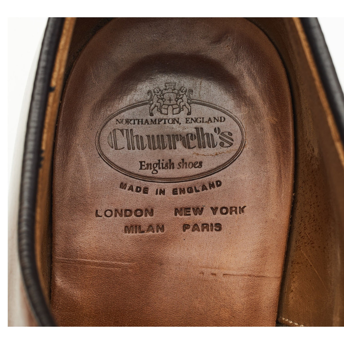 Brown Leather Oxford UK 9.5 G