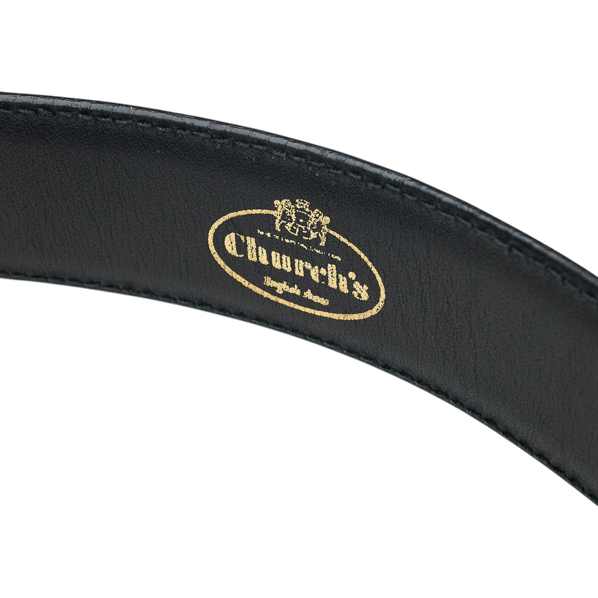 Black Leather Belt 32"