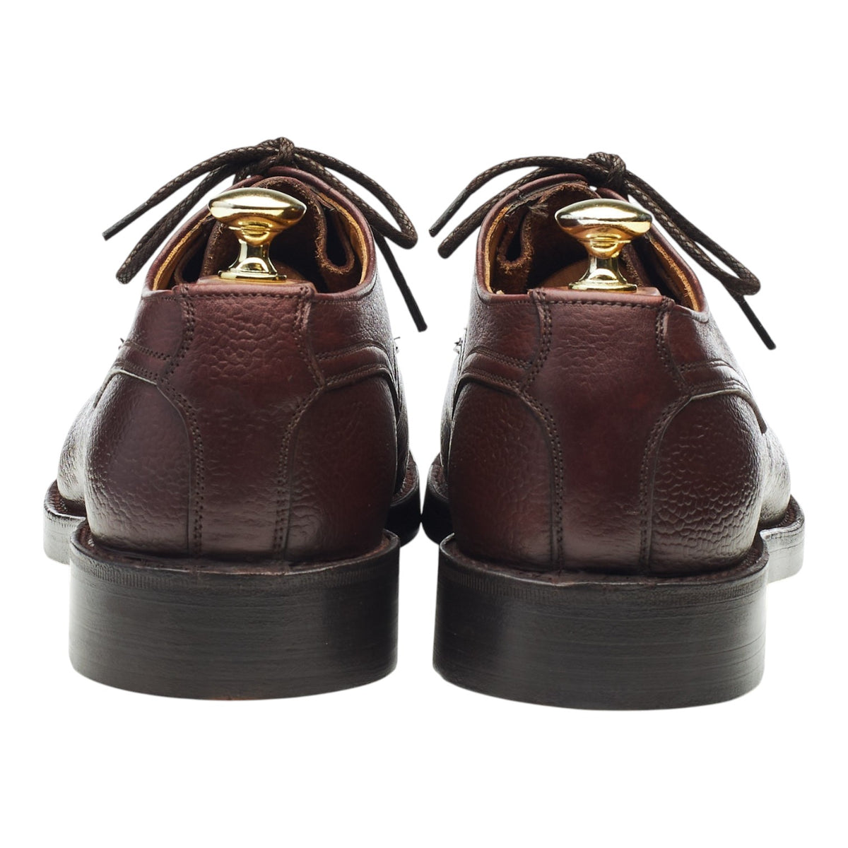 'Caldbeck' Dark Brown Leather Veldtschoen Derby UK 7 FX