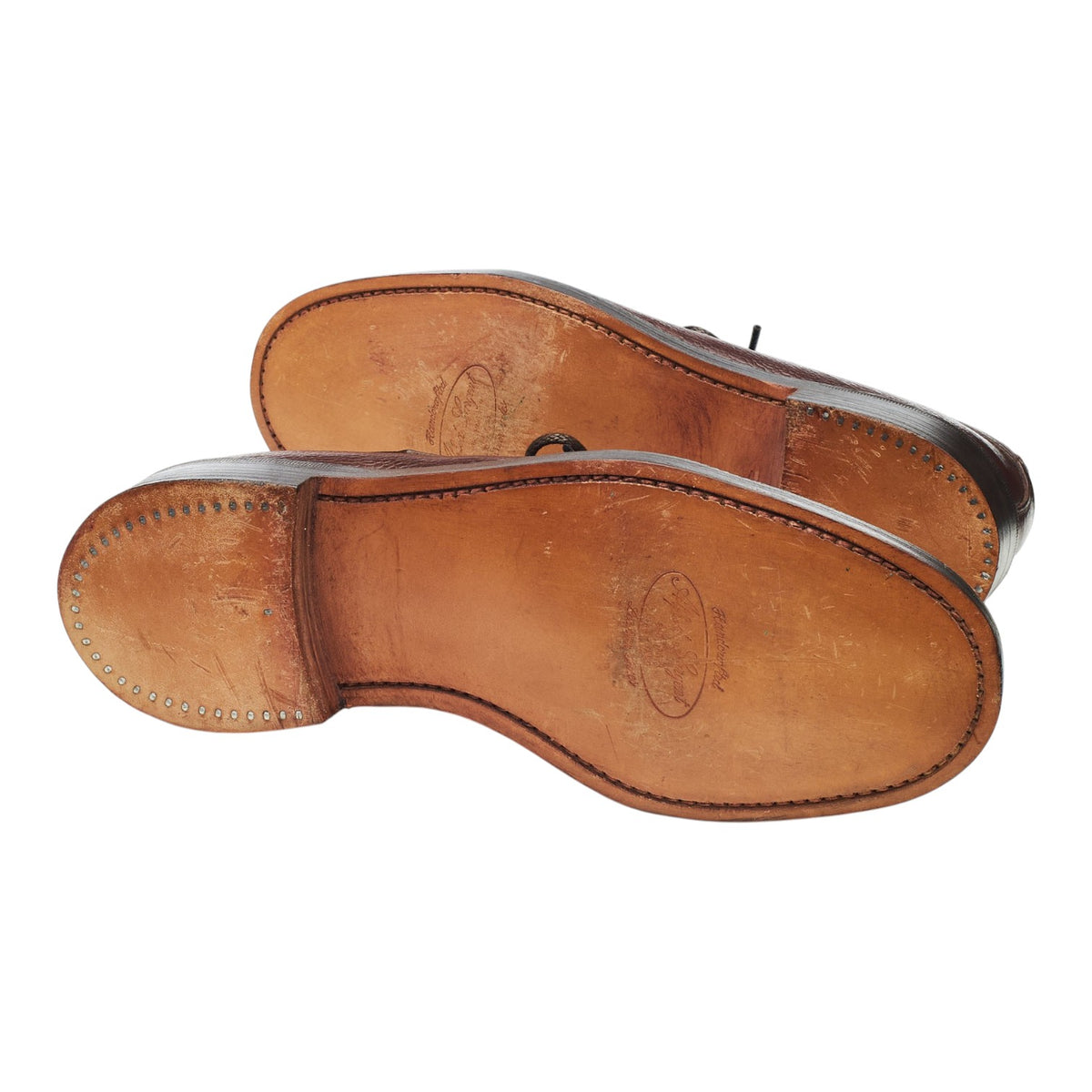 'Caldbeck' Dark Brown Leather Veldtschoen Derby UK 7 FX
