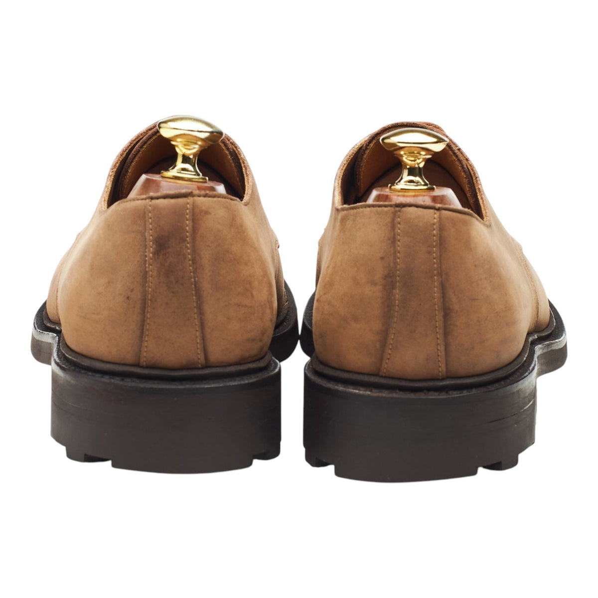 'Stirling' Light Brown Nubuck Derby UK 8.5 E