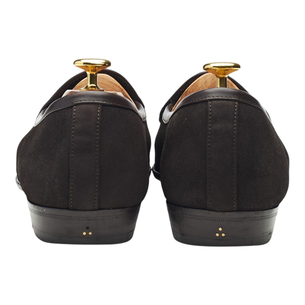 'Sagan Classic' Dark Brown Suede Tassel Loafer UK 8 / UK 8.5