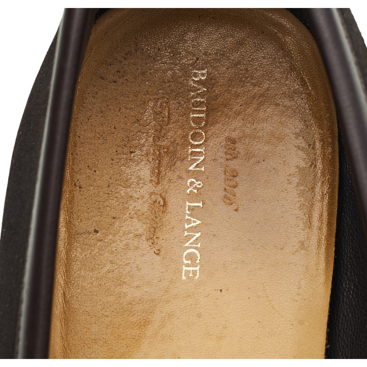 'Sagan Classic' Dark Brown Suede Tassel Loafer UK 8 / UK 8.5
