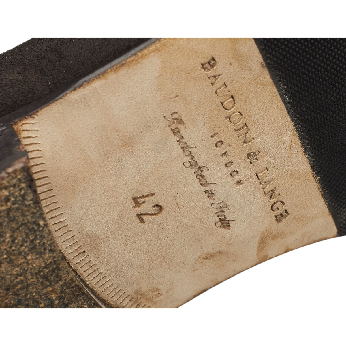 'Sagan Classic' Dark Brown Suede Tassel Loafer UK 8 / UK 8.5