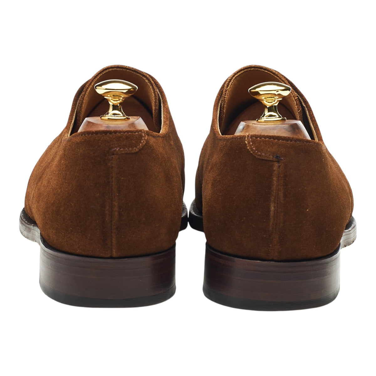 Shipton & Heneage 'Hatfield' Snuff Brown Suede Derby UK 10.5 FX