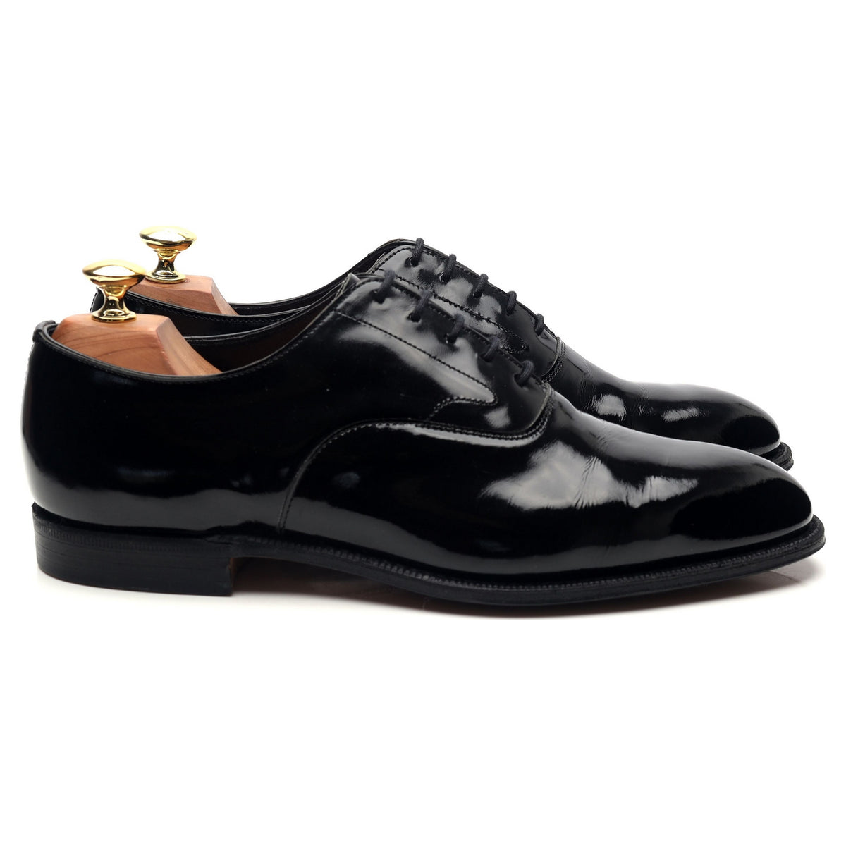 Black Patent Leather Oxford UK 8 US 8.5