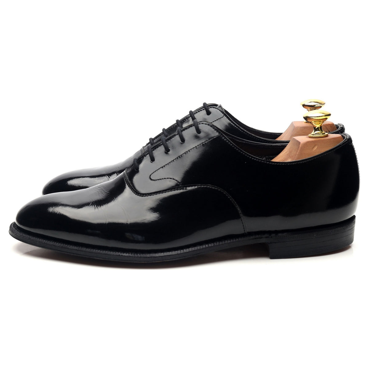 Black Patent Leather Oxford UK 8 US 8.5