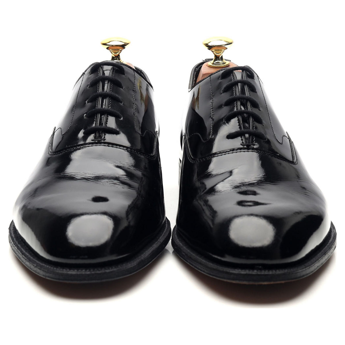 Black Patent Leather Oxford UK 8 US 8.5