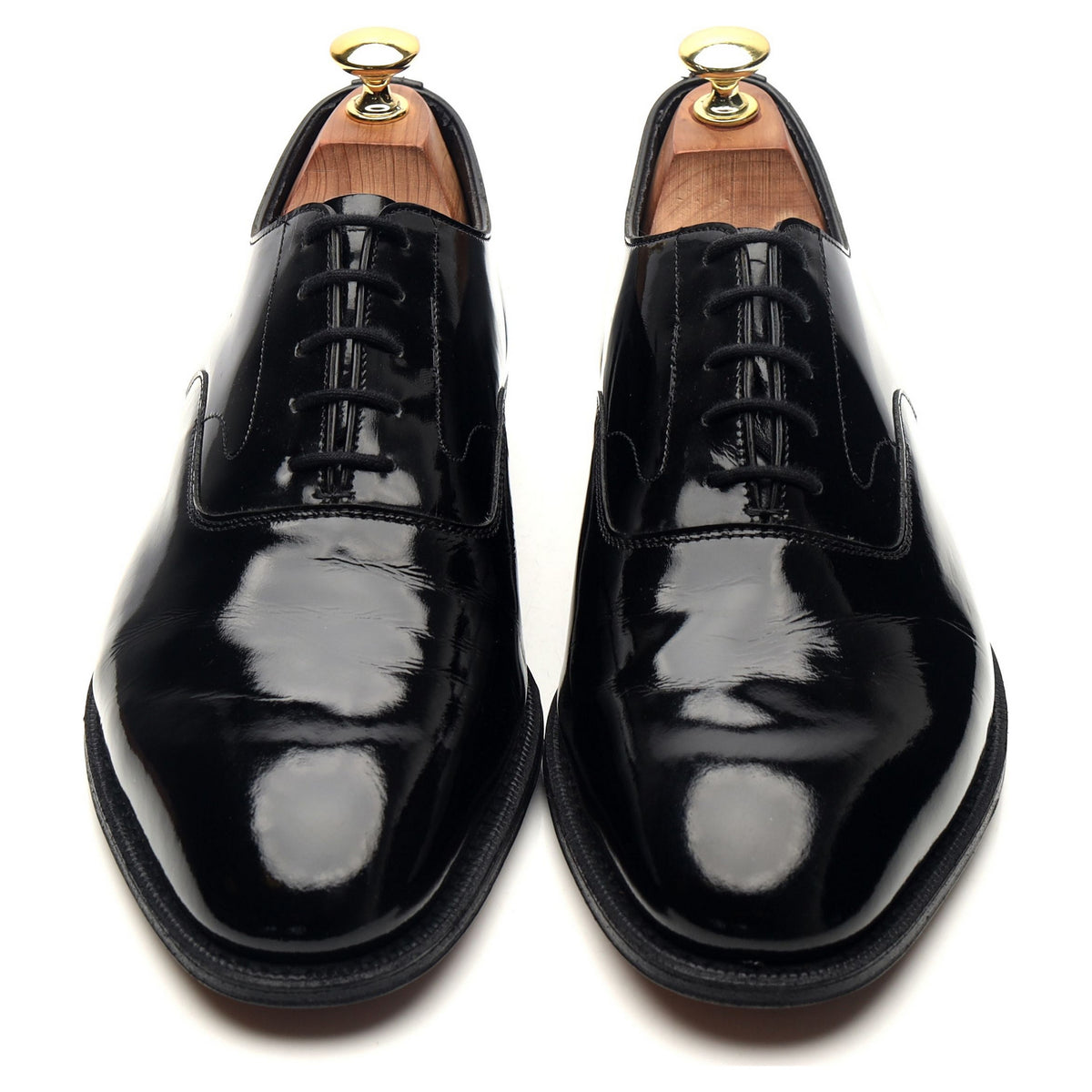 Black Patent Leather Oxford UK 8 US 8.5