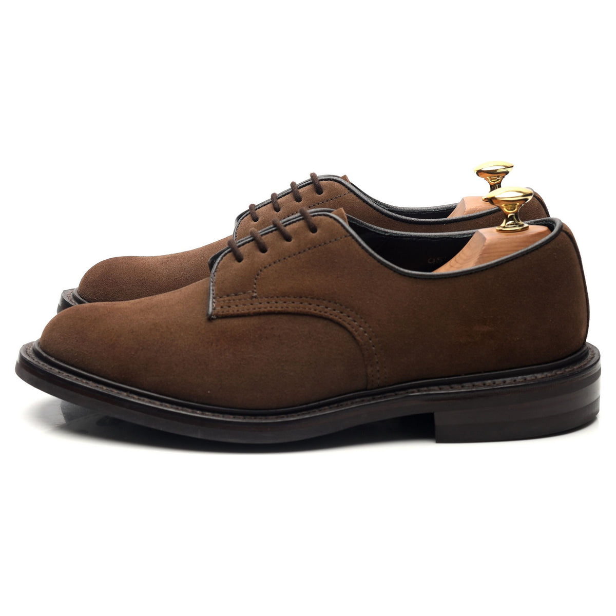 Brown Suede Derby UK 6.5