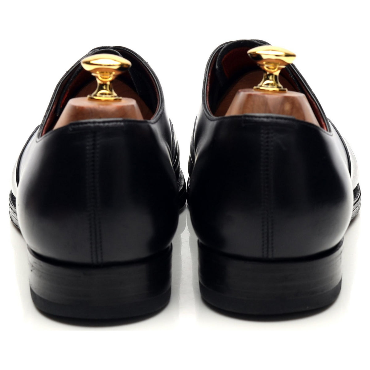 Kurt Geiger &#39;Chelsea&#39; Navy Blue Leather Oxford UK 10 E