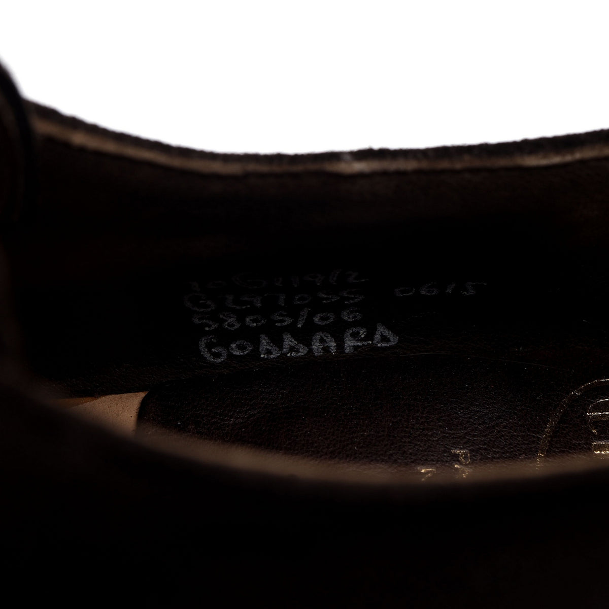 &#39;Goddard&#39; Dark Brown Suede Monk Strap UK 7 G